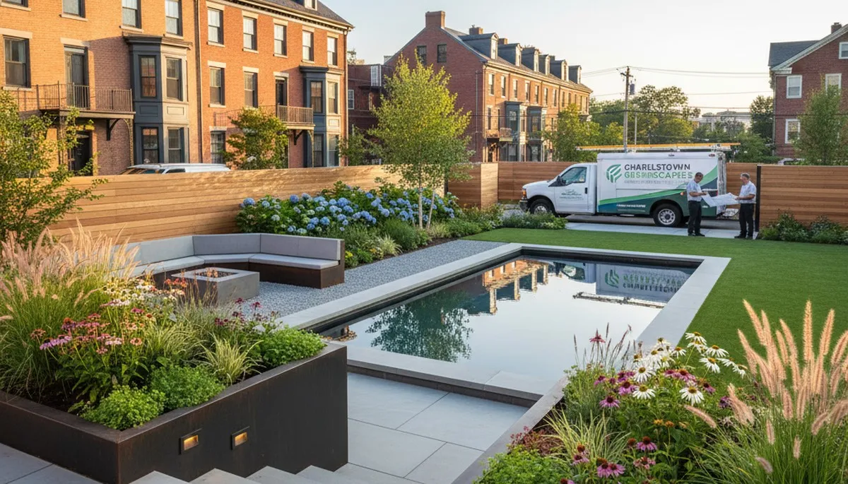 Landscape maintenance service in Saugus, MA for a professional landscaping company