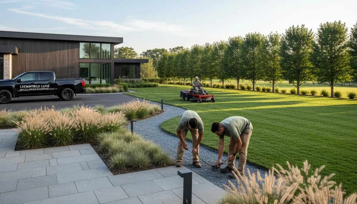 Landscape services in Saugus, MA for lawn care, garden maintenance, and property cleanup