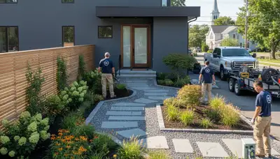 Landscaping services in Saugus, MA for residential yards and outdoor property maintenance