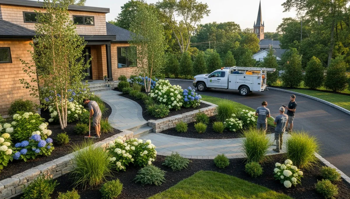 Landscaping services in Saugus, MA for residential and commercial properties