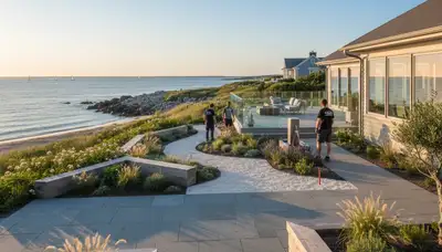 Landscaping service in Saugus, MA for residential lawn care and outdoor property maintenance