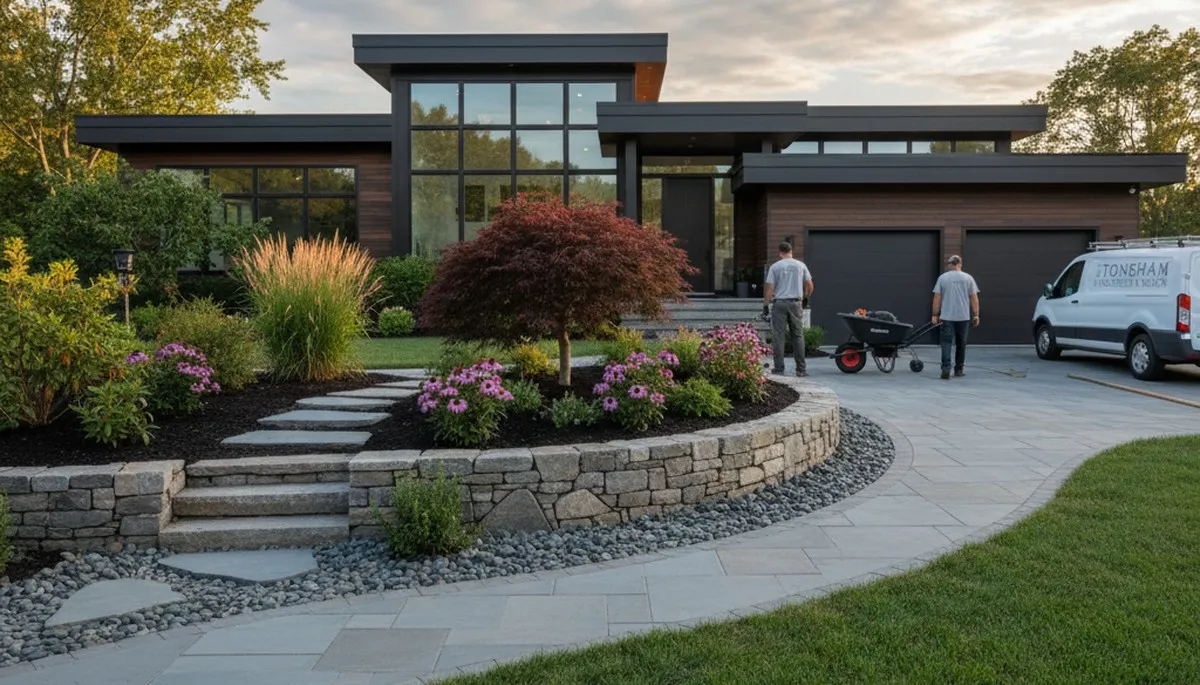 Landscaping service in Saugus, MA for lawn care, garden design, and outdoor maintenance