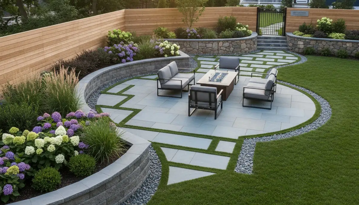 Landscaping service in Saugus, MA for lawn care, garden design, and property maintenance