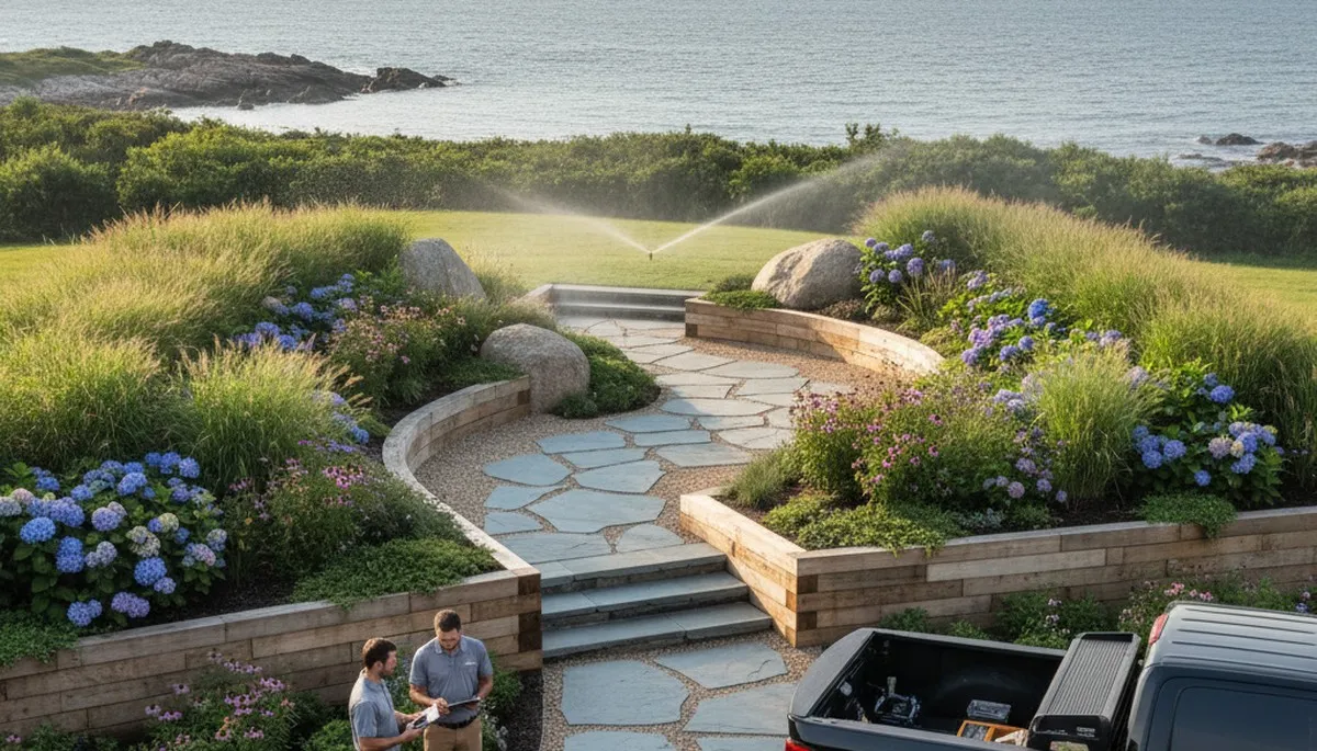 Landscaping services in Saugus, MA for residential and commercial outdoor maintenance