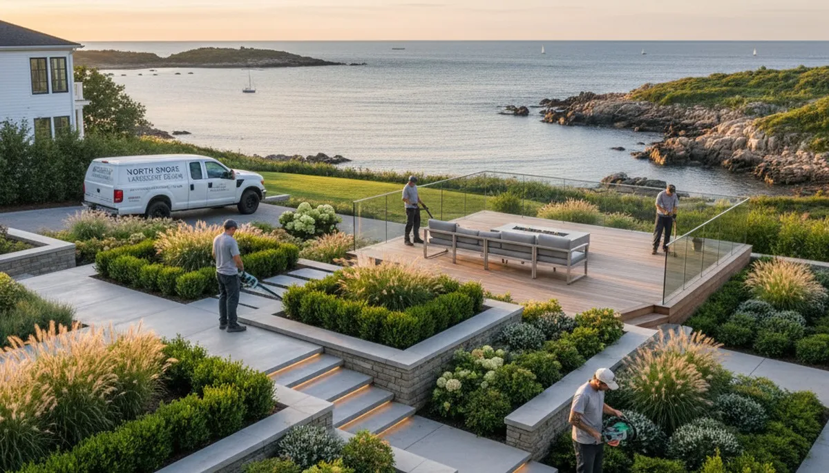 Landscaping services in Saugus, MA for lawn care, garden design, and outdoor maintenance